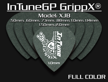 InTuneGP GrippX-XJb Jazz *Single Sided* - Full Color