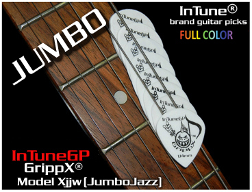 InTuneGP GrippX-XJJw Jumbo Jazz *Single Sided* - Full Color